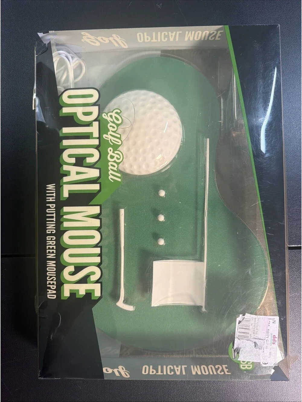 Golf Ball Putting Green Optical Mouse CVS Vintage New Old Stock USB